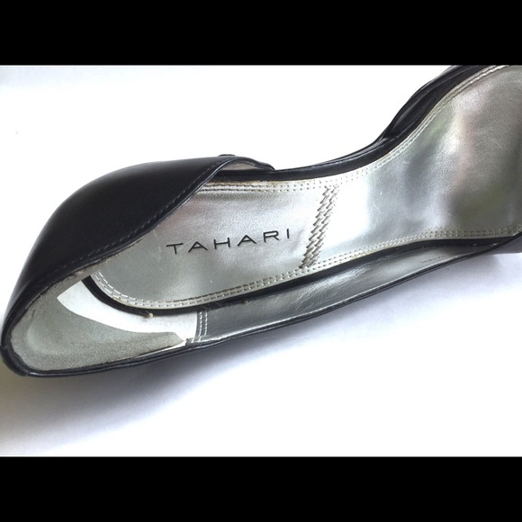 Tahari. Platform black. Size 9.5 - Picture 2 of 4